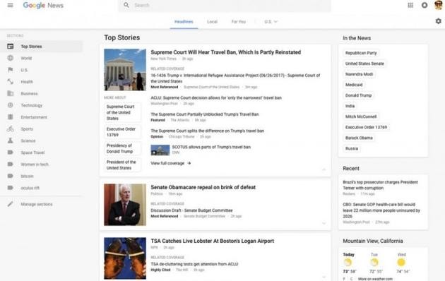 谷歌将不再显示隐藏其国家来源的新闻网站