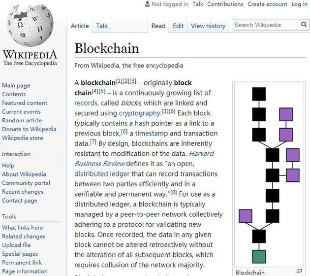 维基百科联合创始人：希望用区块链技术储存世界知识